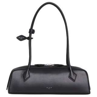 Alaia Goatskin Shoulder Bag Medium Women's Black