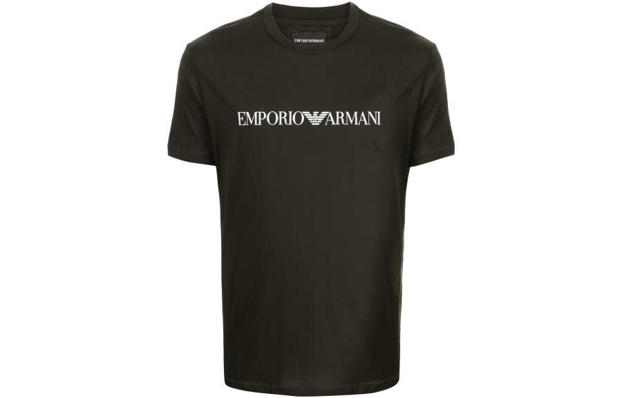 EMPORIO ARMANI Logo-print Cotton T-Shirt