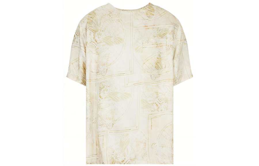 EMPORIO ARMANI SS22 T Shirt Men's Yellow