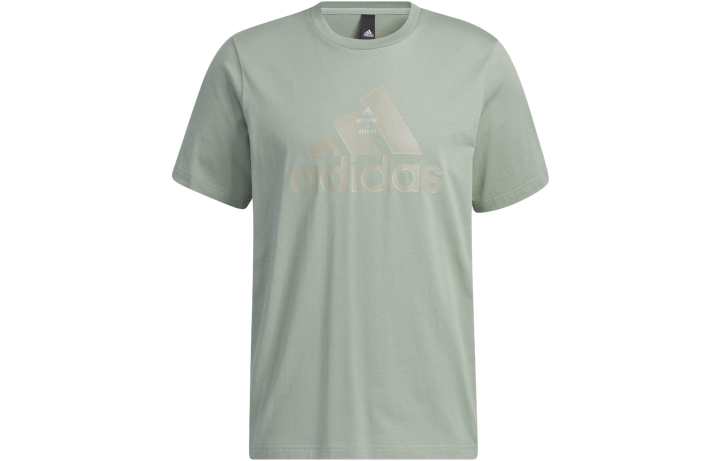 Adidas Adidas Tech Logo Tee T Shirt Men's Green