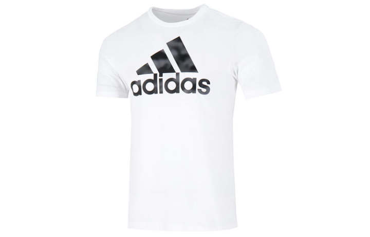 Adidas Adidas Set in Sleeve T Shirt Men's White