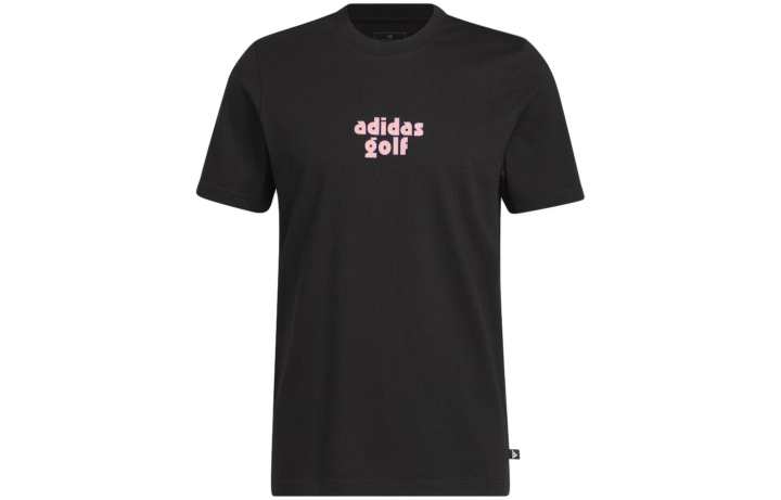 Adidas Adidas T Shirts Men's Black Crew Neck Moderate Straight Fit