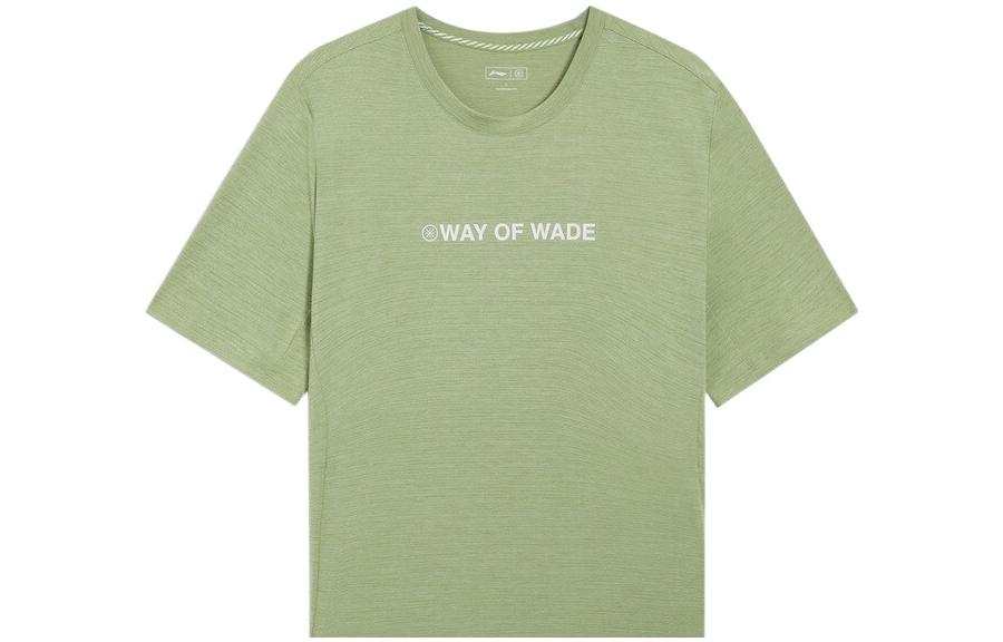 Li-Ning Li Ning Wade Collection T Shirts Men's Crew Neck Moderate Straight Fit