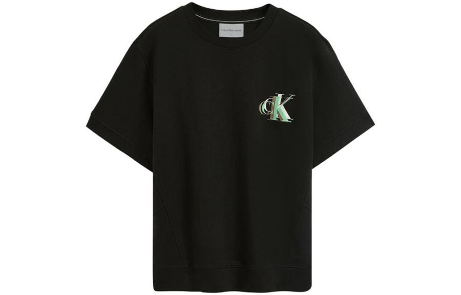 CALVIN KLEIN T Shirt Unisex Space Black