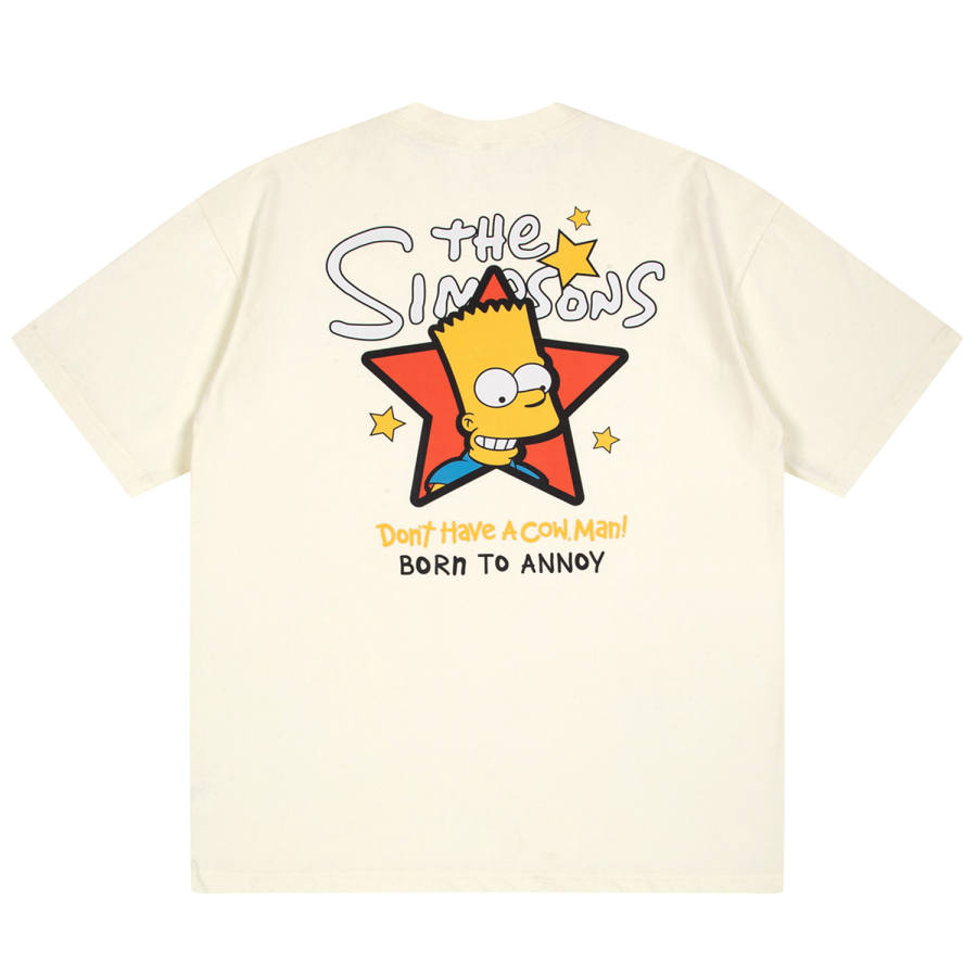 The Simpsons T Shirts Unisex Crew Neck Moderate Straight Fit