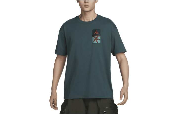 Nike Nike T Shirt Men's Dark Blue Gray