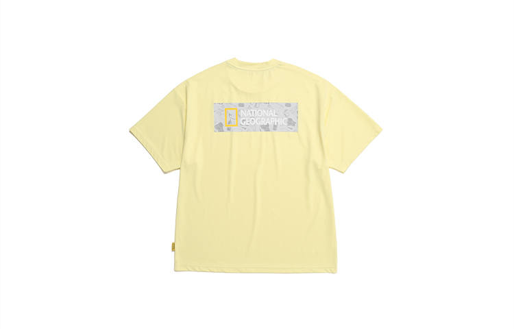 NATIONAL GEOGRAPHIC T Shirts Unisex Crew Neck Moderate Straight Fit