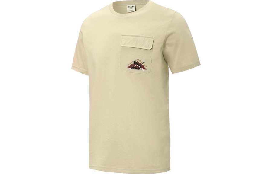PUMA T Shirt Men's Earth Yellow