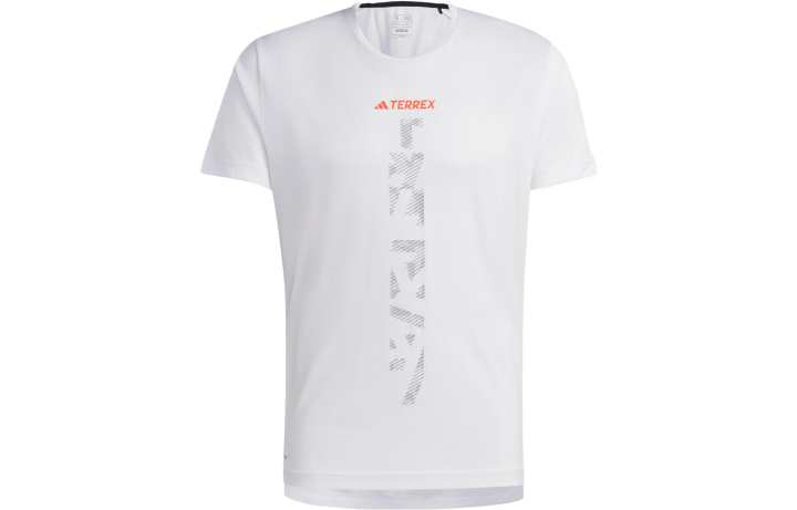 Adidas Adidas T Shirts Men's White Crew Neck Moderate Straight Fit