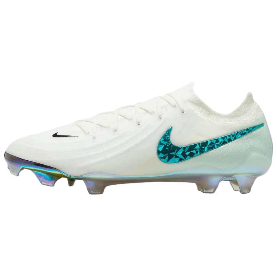 Nike Nike Phantom GX 2 Elite FG Firm Ground Artificial Turf Pu Soccer Shoes Men's White