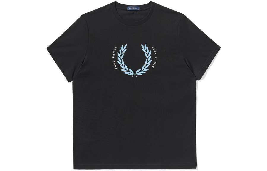 FRED PERRY Straight Fit T Shirt Unisex