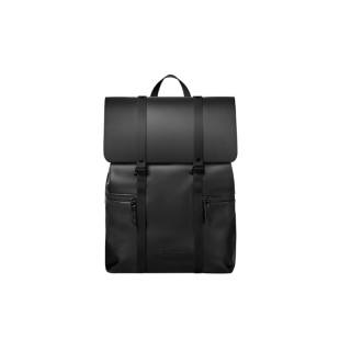Gaston Luga Eco Friendly Material Backpack Laptop Bag Large Unisex Elegant Black
