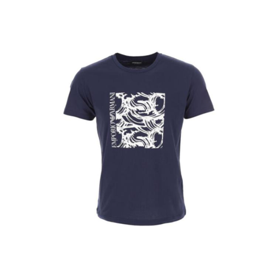 EMPORIO ARMANI SS23 T Shirt Men's Dark Blue
