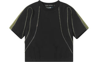 BLIND402 T Shirts Men's Black Crew Neck Moderate Other