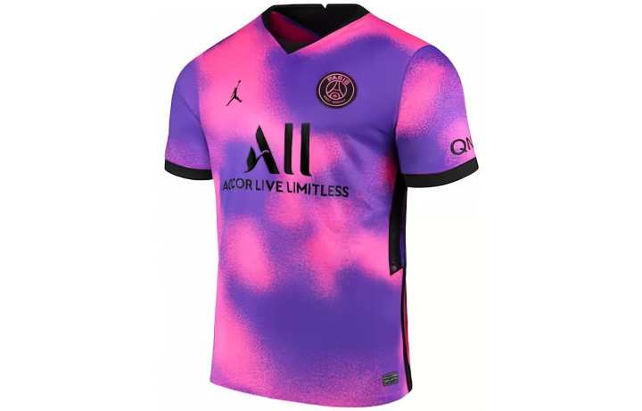 Jordan Jordan Paris Saint Germain Fourth Stadium Shirt 2020 21 With Neymar Jr 10 Printing Jersey