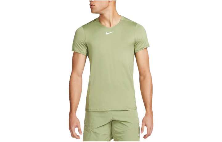 Nike Nike T Shirts Men's Green Crew Neck Moderate