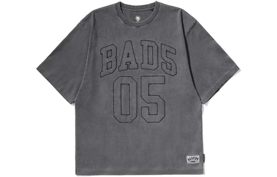 Li-Ning Li Ning T Shirts Unisex Black Crew Neck Moderate Straight Fit