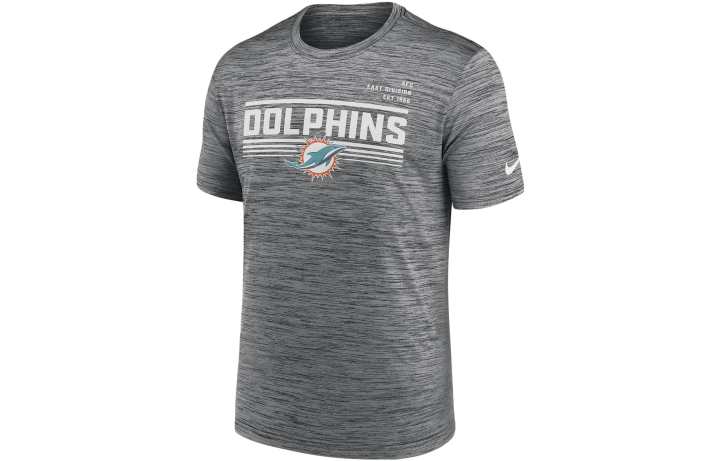 Nike Nike T Shirts Men's Gray Crew Neck Moderate Straight Fit