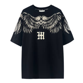 HARDY HARDY T Shirts Unisex Crew Neck Thin Straight Fit