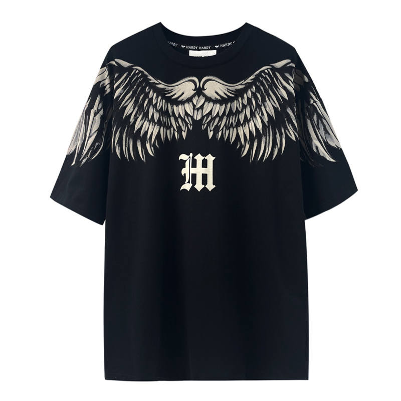 HARDY HARDY T Shirts Unisex Crew Neck Thin Straight Fit