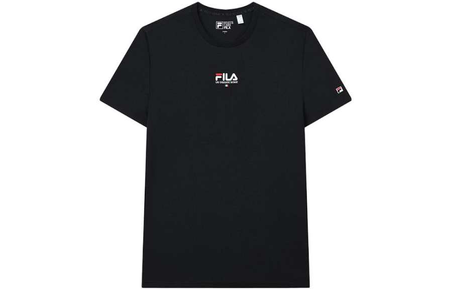 FILA T Shirts Men's Legend Blue Crew Neck Moderate Straight Fit