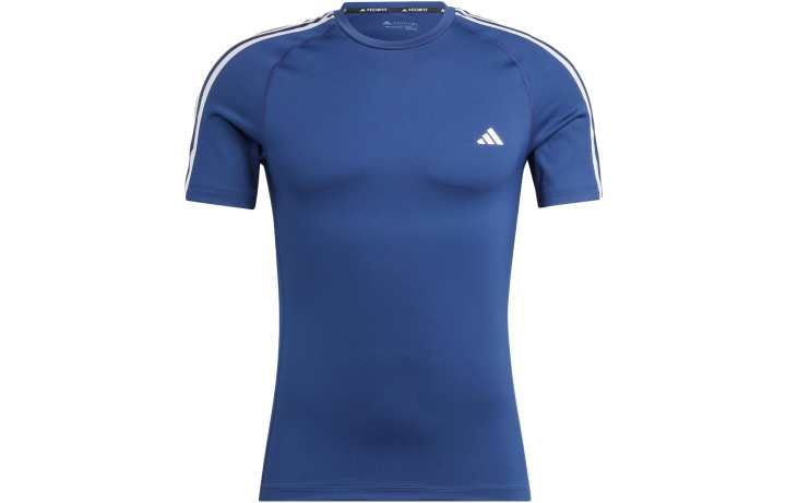 Adidas Adidas T Shirts Men's Dark Blue Crew Neck Moderate