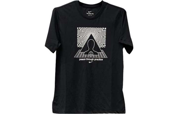Nike Nike Drop Shoulder Sleeve T-Shirt Men's Black