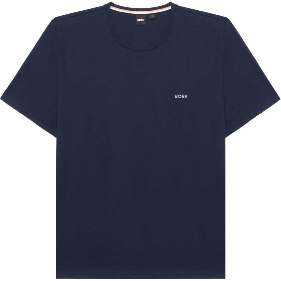 HUGO BOSS 【Previous Season】logo-patch cotton T-shirt
