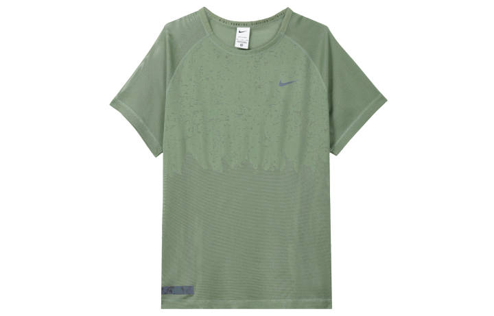 Nike Nike Running T Shirt Men's Oil Green