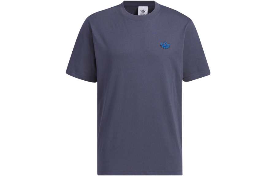Adidas Originals Drop Shoulder Sleeve T Shirt Men's Dark Navy Blue