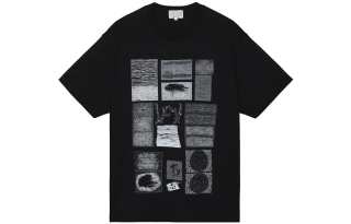 Cav Empt T Shirts Men's Black Crew Neck Moderate Straight Fit