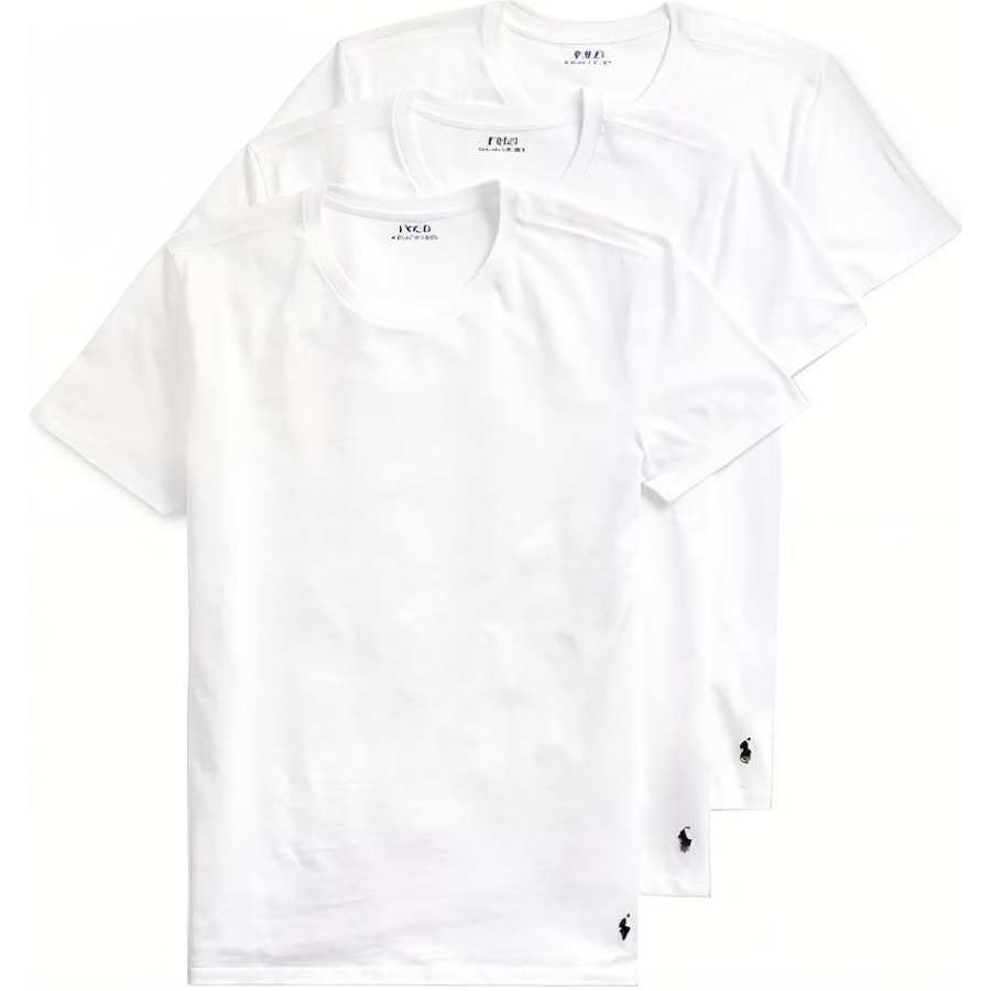 Polo Ralph Lauren SS23 T Shirt Men's 3 Pack White