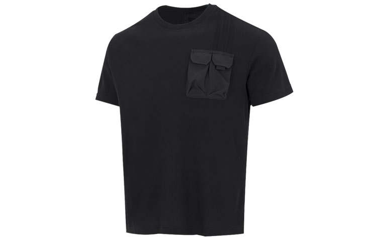 Adidas Neo T Shirts Men's Black Crew Neck Moderate Straight Fit