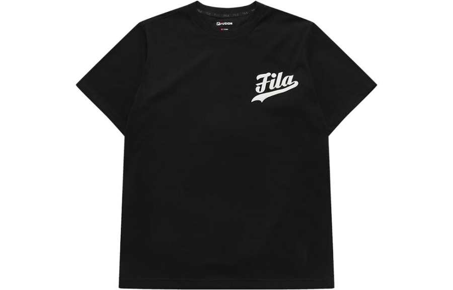 FILA FUSION T Shirt Men's Jet Black