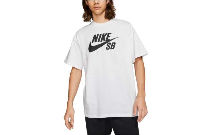 Nike Nike T Shirts Unisex White Crew Neck Moderate Straight Fit