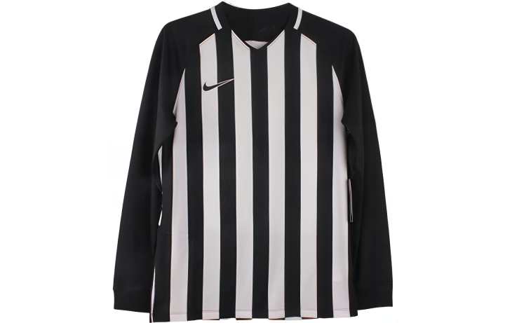 Nike Nike T Shirts Men's Black/White V Neck Moderate Straight Fit