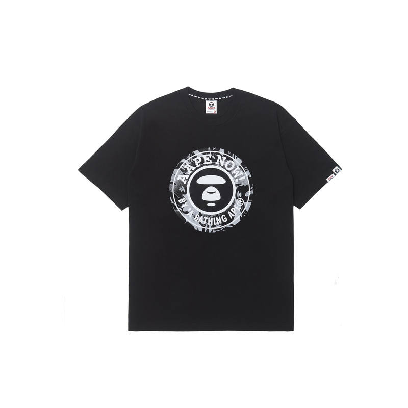 Aape T Shirts Men's Crew Neck Moderate Straight Fit