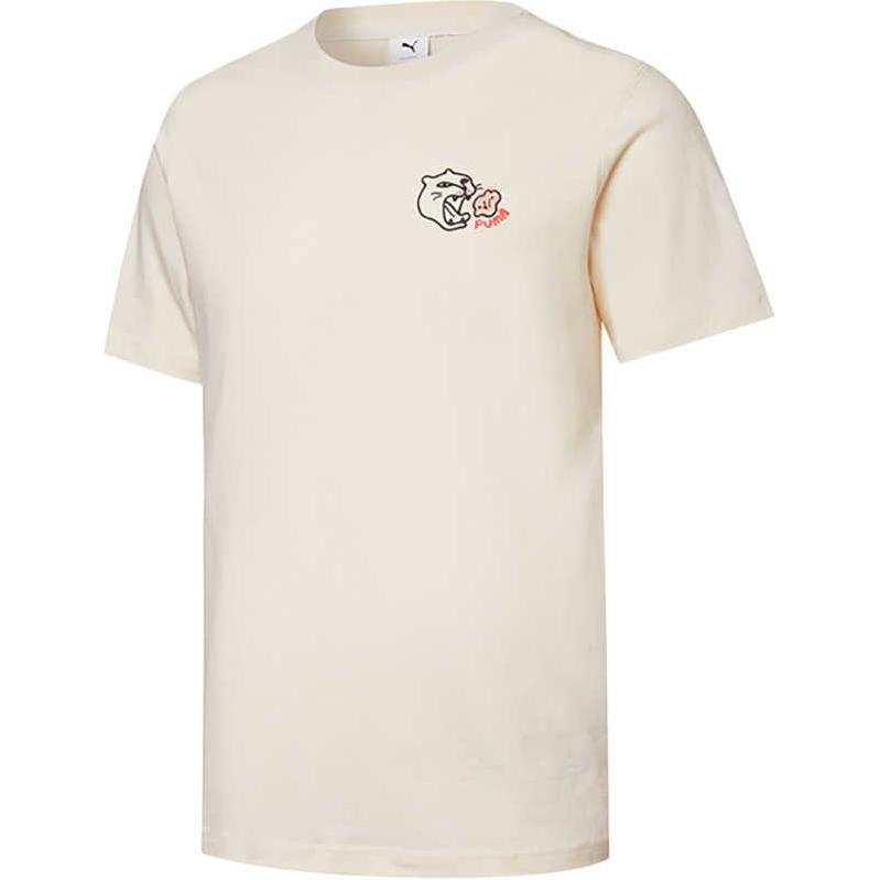 PUMA x THE BEAST T Shirt Unisex Eggnog