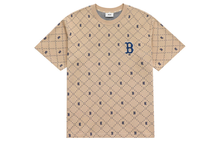 MLB MLB Set-in Sleeve T-Shirt Unisex Sandy Brown