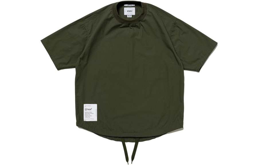 WTAPS WTAPS T Shirts Men's Crew Neck Moderate Straight Fit
