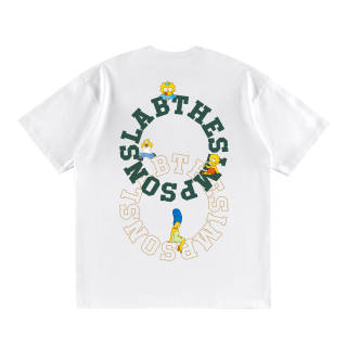 The Simpsons T Shirts Unisex Crew Neck Moderate