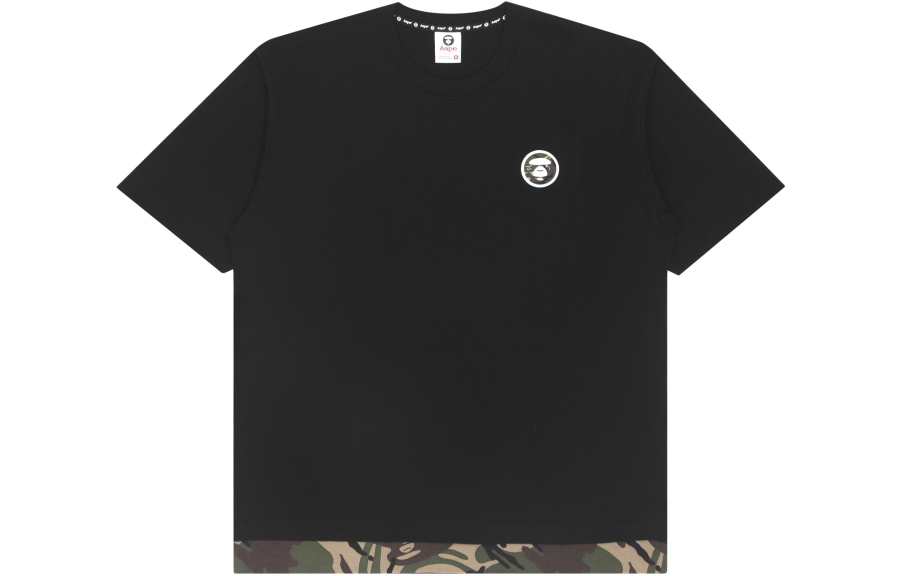 Aape T Shirts Men's Crew Neck Moderate Straight Fit
