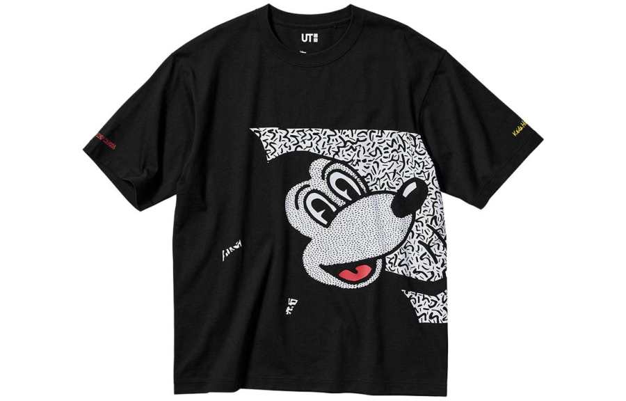UNIQLO x Keith Haring T Shirt Unisex Black