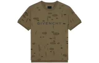 Givenchy Distressed Oversized T Shirt