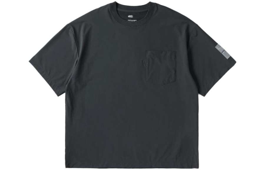 MADNESS T Shirts Unisex Gray Crew Neck Moderate Straight Fit