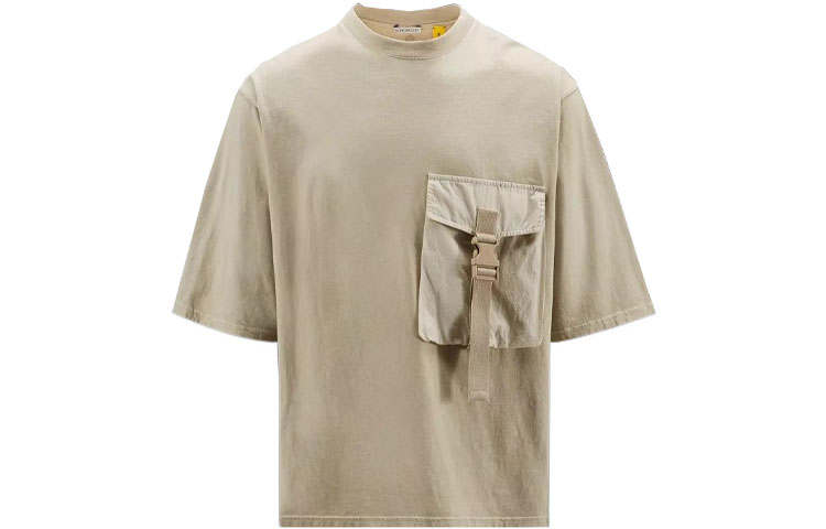 JW Anderson X Moncler T Shirts Unisex Light Umber Crew Neck Moderate Other