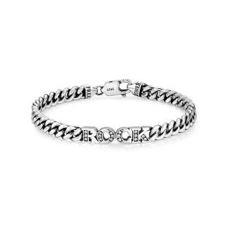 MYSH S925 Silver Bracelets Men's