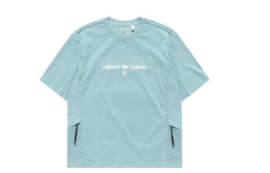 FILA FUSION STREET SPORT T Shirt Men's Sky Turquoise
