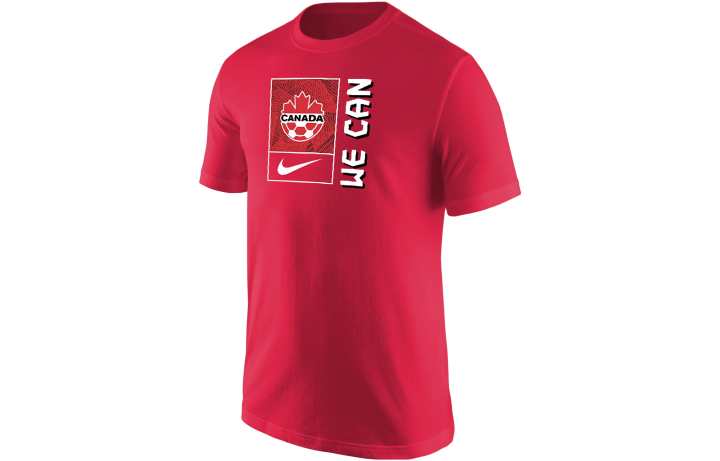 Nike Nike T Shirts Men's Red Crew Neck Moderate Straight Fit
