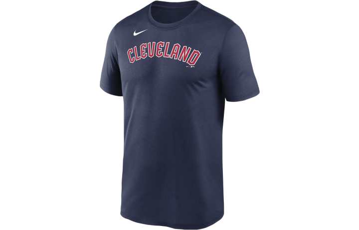 Nike Nike T Shirts Men's Navy Blue Crew Neck Moderate Straight Fit